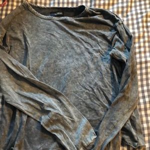 Long sleeve crop top